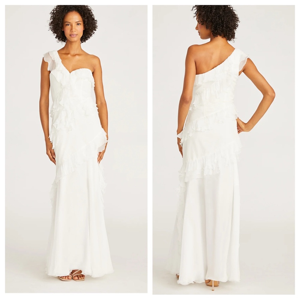 NWT! Amur Harlow Gown Color IVORY